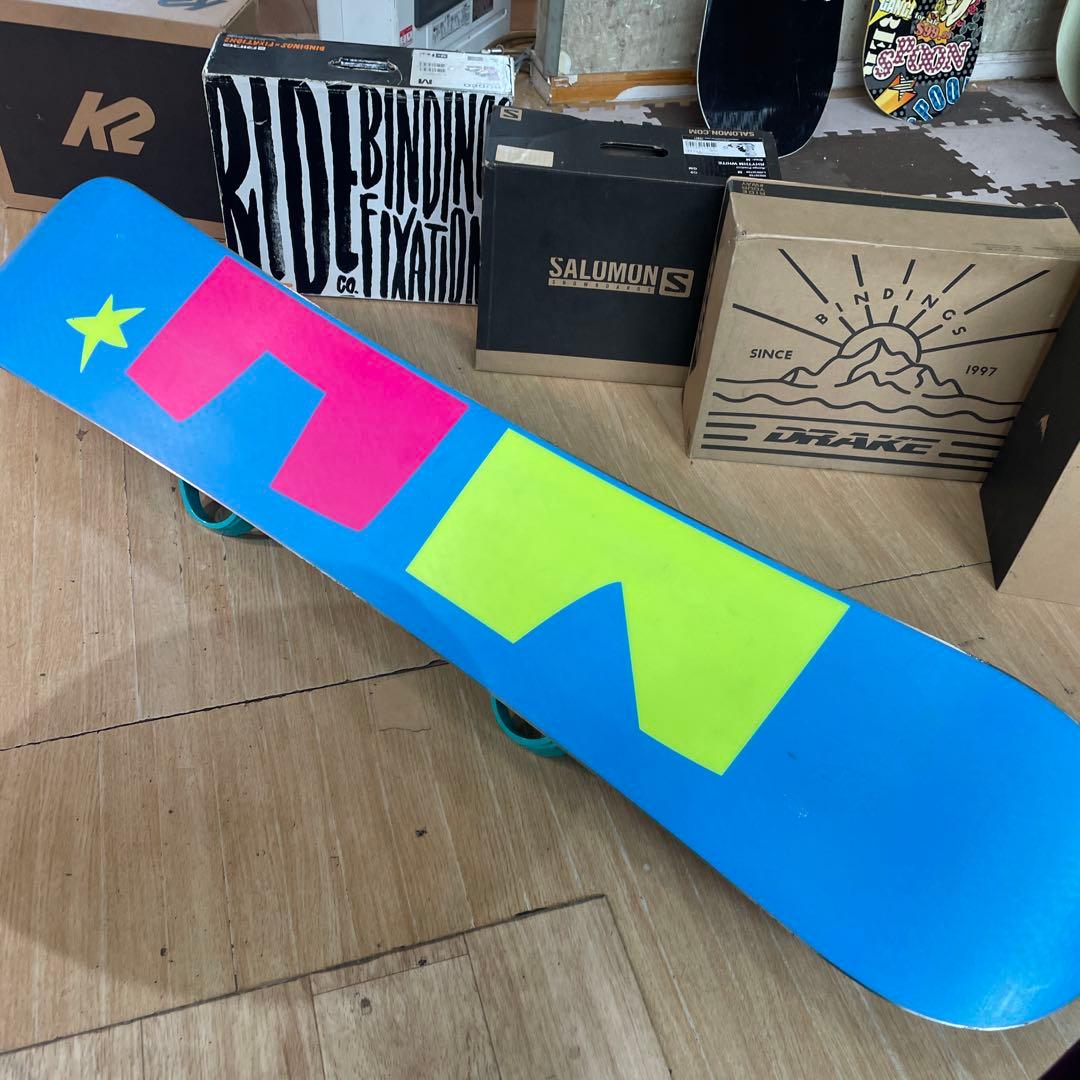 BCSTREAM×BURTON　LSD　バインディング付スノーボードセット