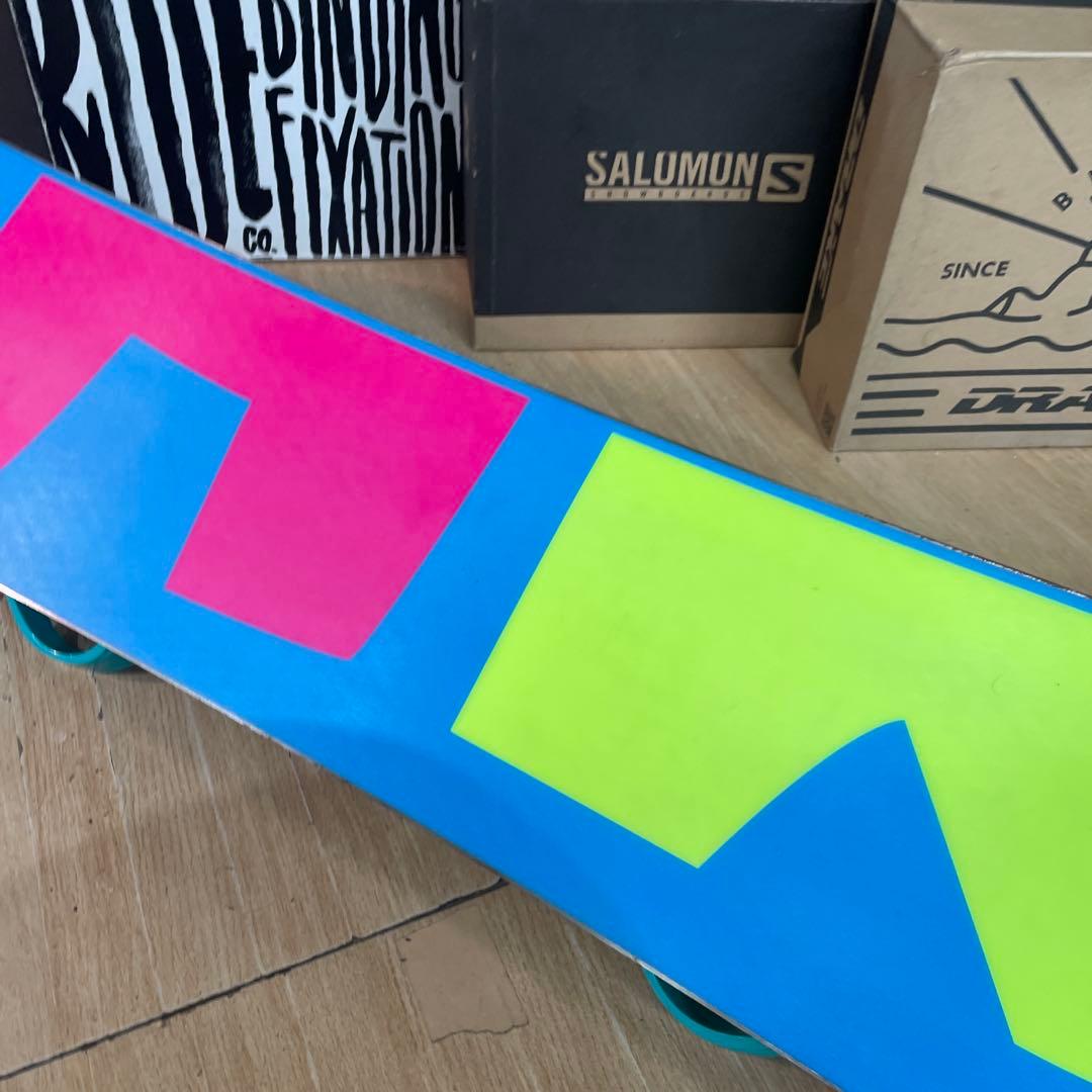 BCSTREAM×BURTON　LSD　バインディング付スノーボードセット