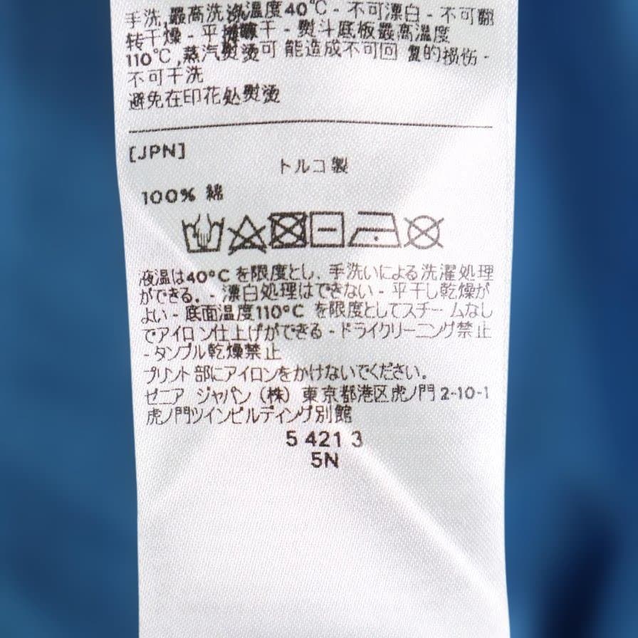【新品】Z ZEGNA ゼニア ポロシャツ XXL　ブルー メッシュ切替　テニス