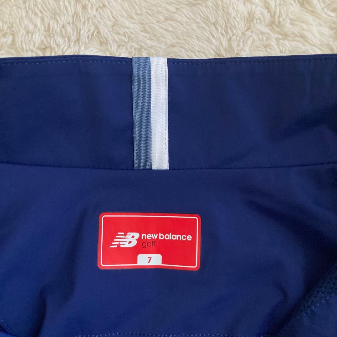 美品！New Balance Golf ジップアップジャケット　ブルー　2XL