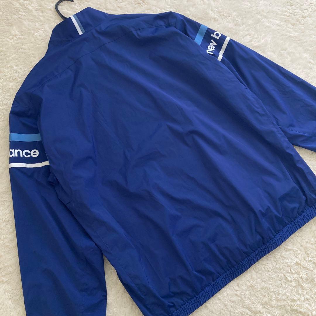 美品！New Balance Golf ジップアップジャケット　ブルー　2XL