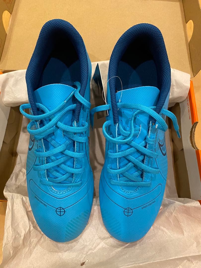 新品未使用　Nike サッカースパイク　DJ2903-484 ヴェイパー　25