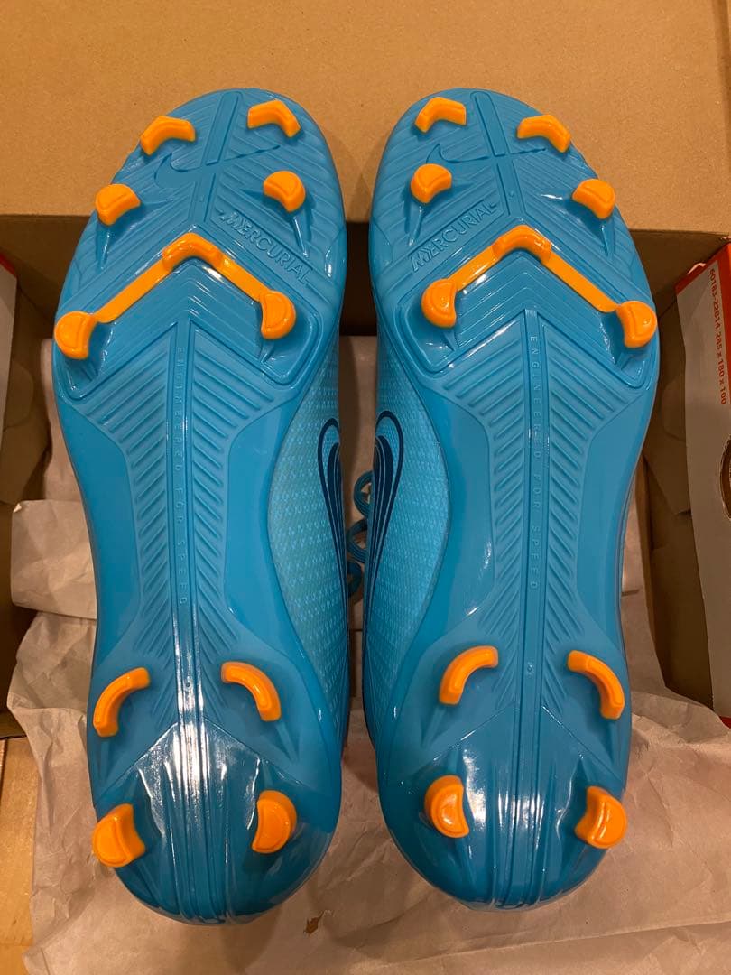 新品未使用　Nike サッカースパイク　DJ2903-484 ヴェイパー　25