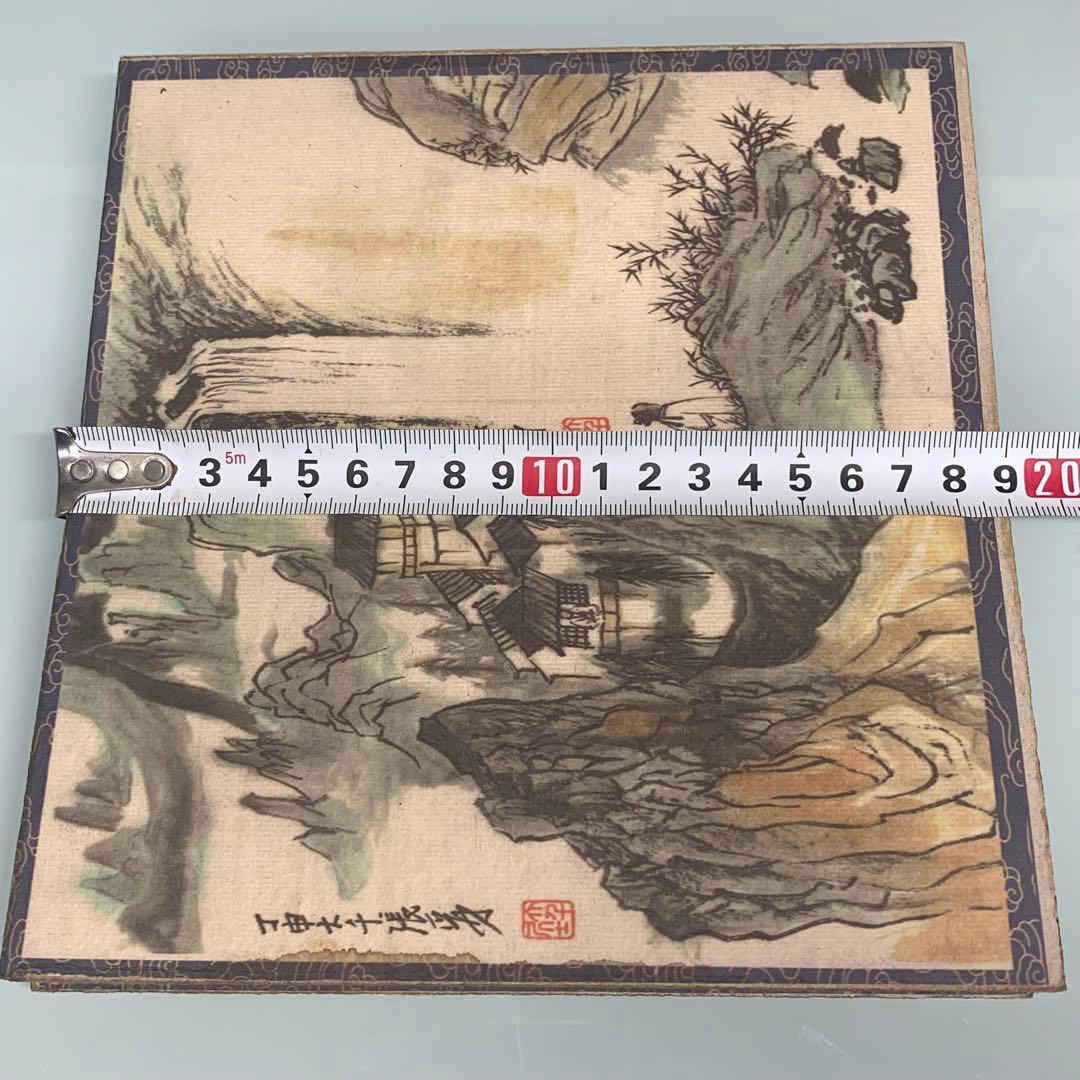 蔵出し 美術　絵　大名家　張大千山水絵冊　旧蔵　研究用
