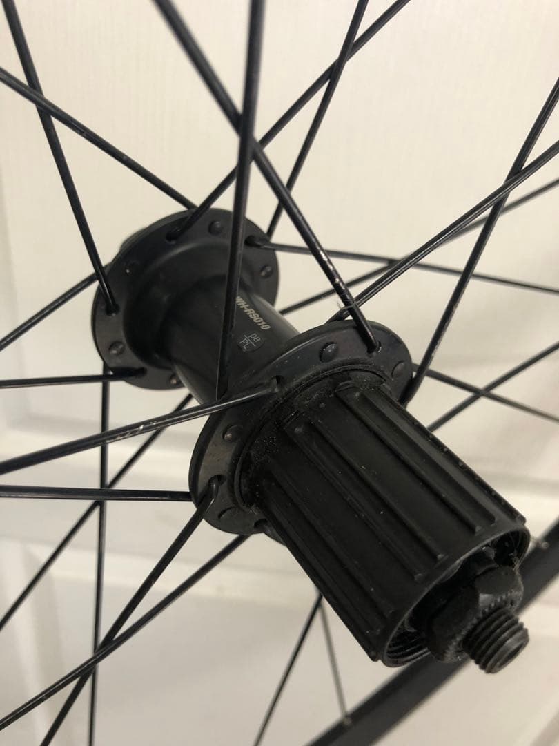 完成車外し シマノSR2/RS クリンチャーホイール 練習用、スペアホイールに