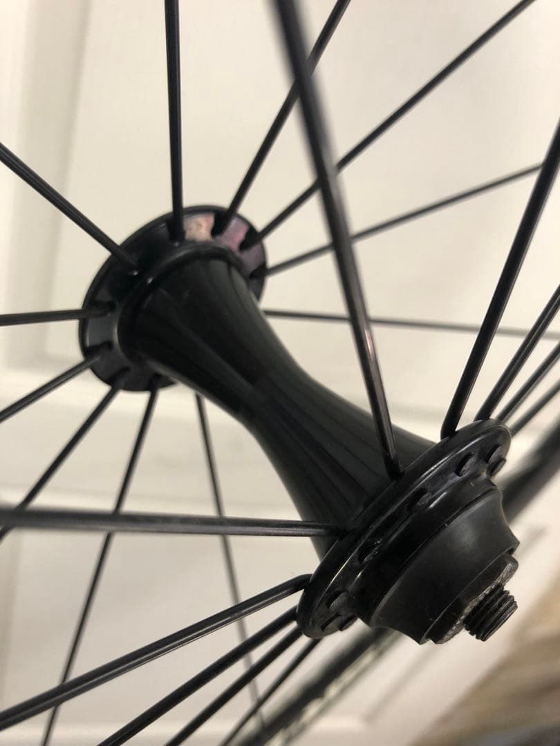 完成車外し シマノSR2/RS クリンチャーホイール 練習用、スペアホイールに