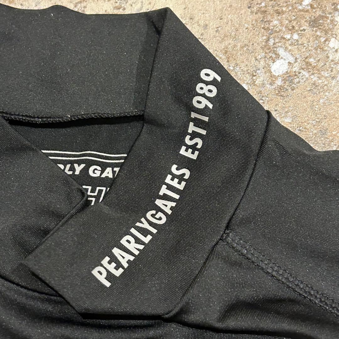 PEARLY GATES モックネックハイネック 長袖 インナーTシャツ