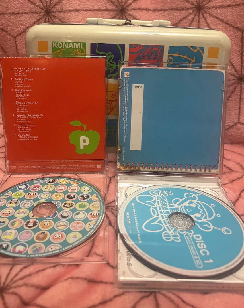 【非売品あり】ポップンミュージック CDセット・缶バッジ・ビデオクリップ