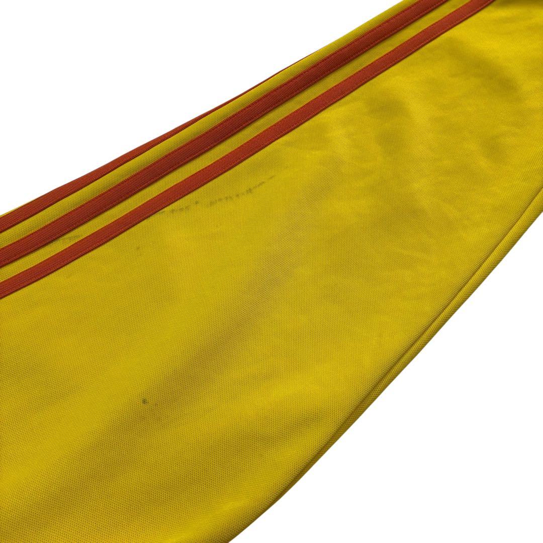 2007年 Adidas BHUTAN トラックジャケット XL オレンジ 黄色