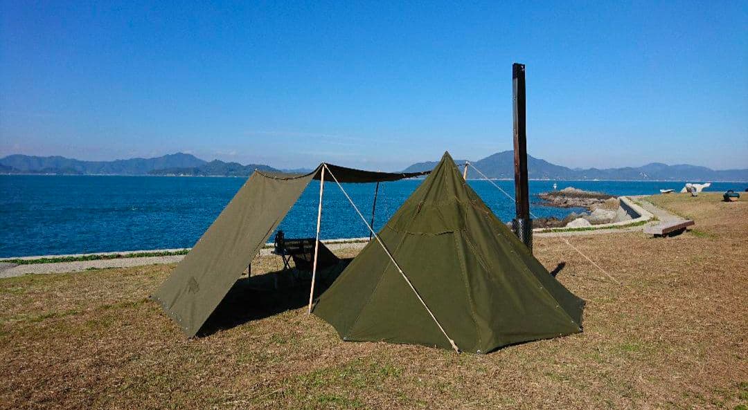 ポーランド軍ポンチョテント一式 サイズ2 ワケあり
