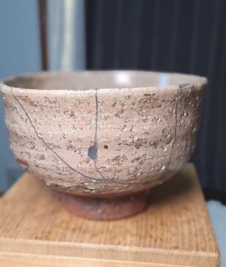 古萩茶碗