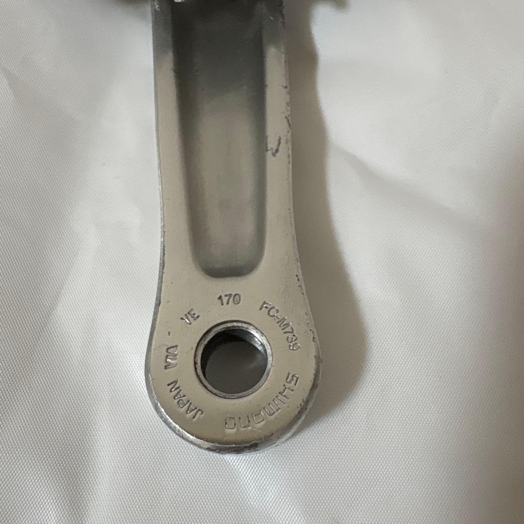 Shimano FC-M739 170mm DEORE XT クランクセット