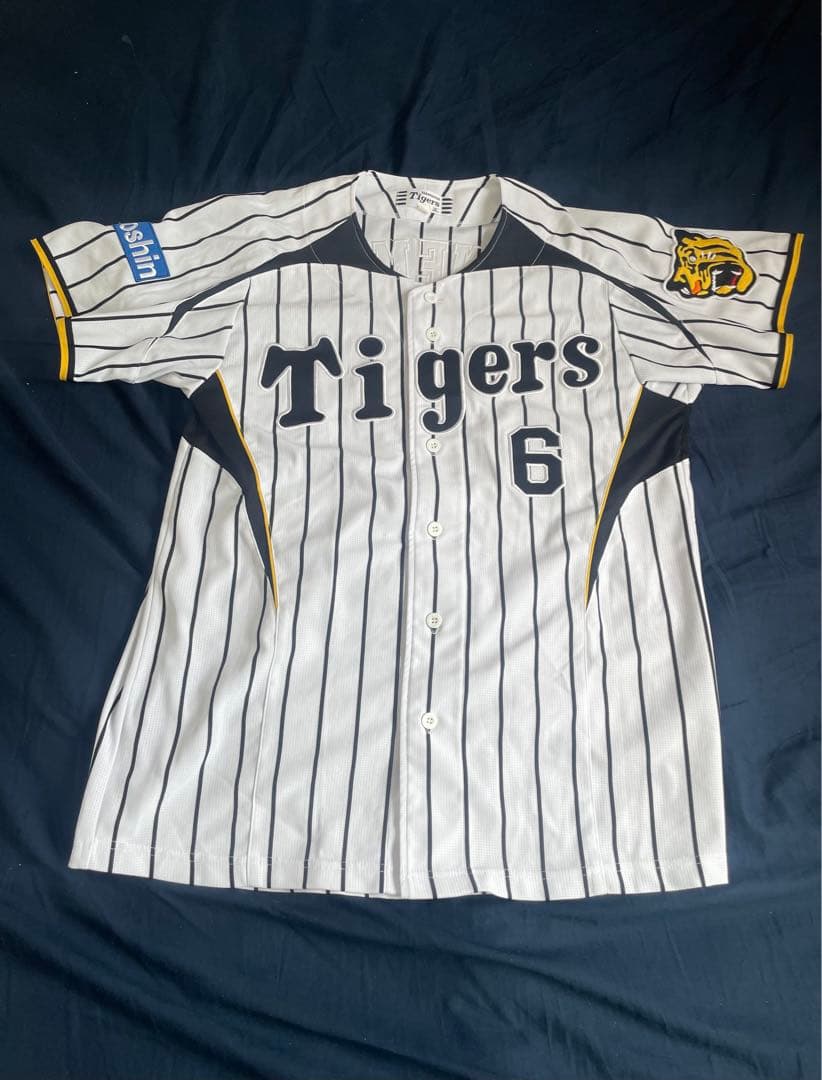 ミズノ MIZUNO 阪神タイガース 金本知憲 ユニフォーム O XL
