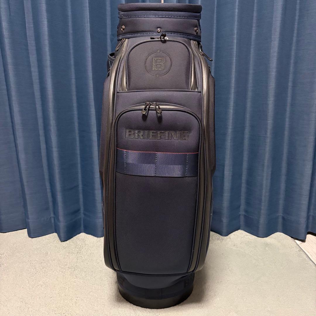 美品 BRIEFING GOLF CR-3 キャディバッグ 希少カラー 9.5型