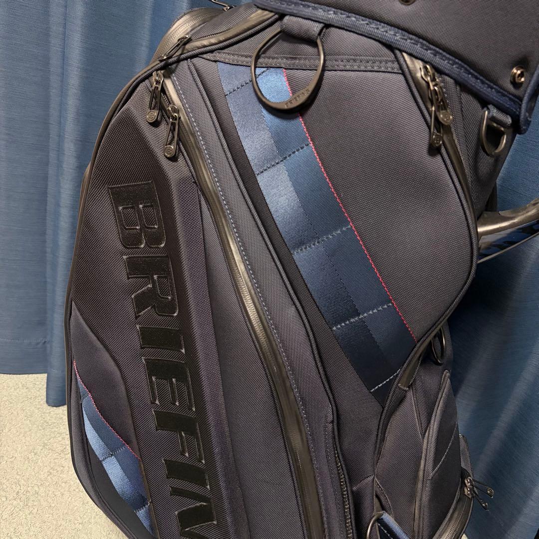 美品 BRIEFING GOLF CR-3 キャディバッグ 希少カラー 9.5型