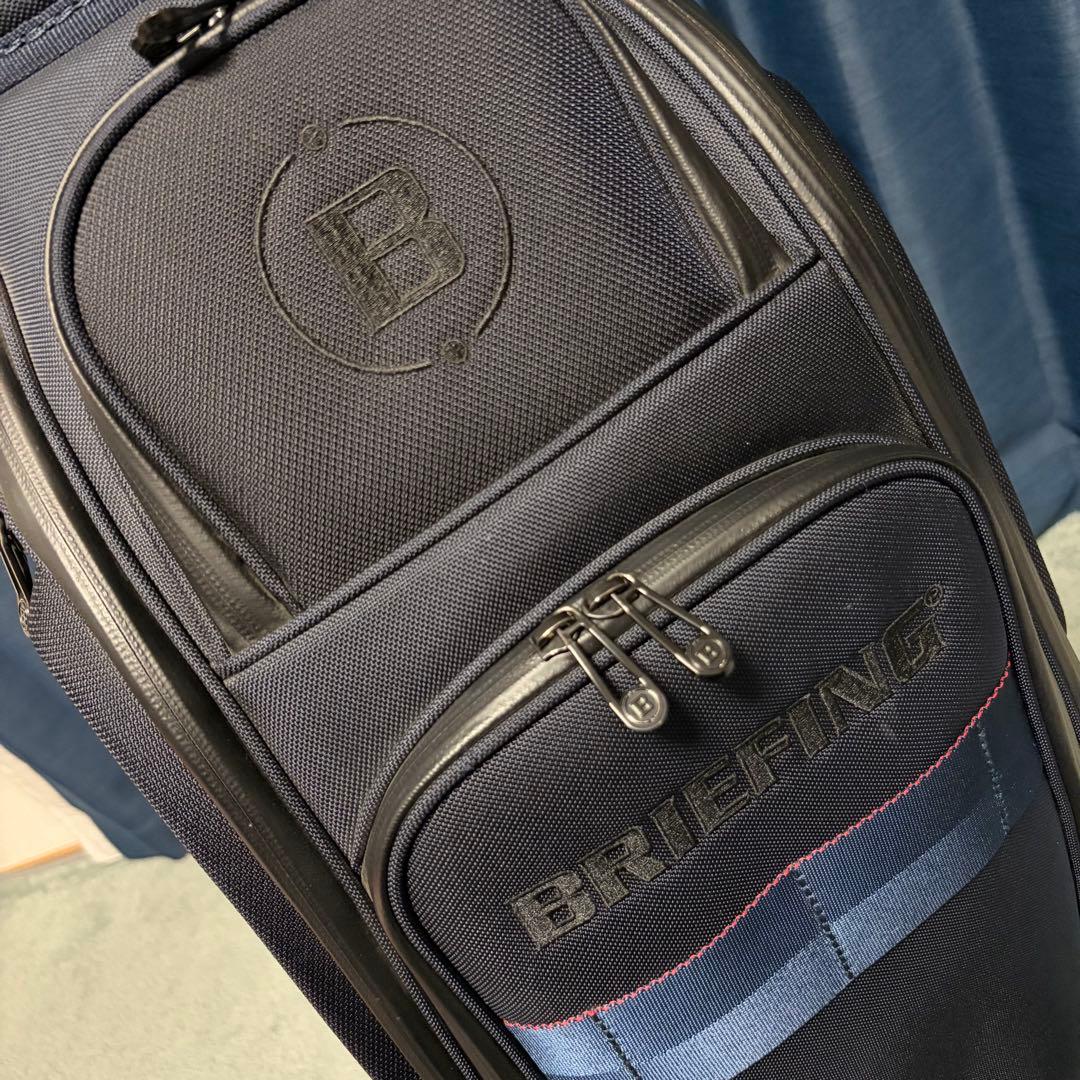 美品 BRIEFING GOLF CR-3 キャディバッグ 希少カラー 9.5型