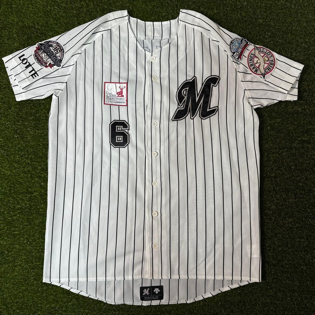 NPB 千葉ロッテマリーンズ　井口資仁　DESCENTE ユニフォーム