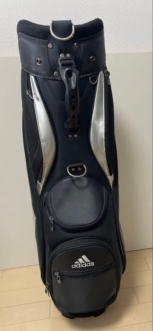 【送料込】adidas メンズ キャディバッグ ゴルフ　ゴルフバック