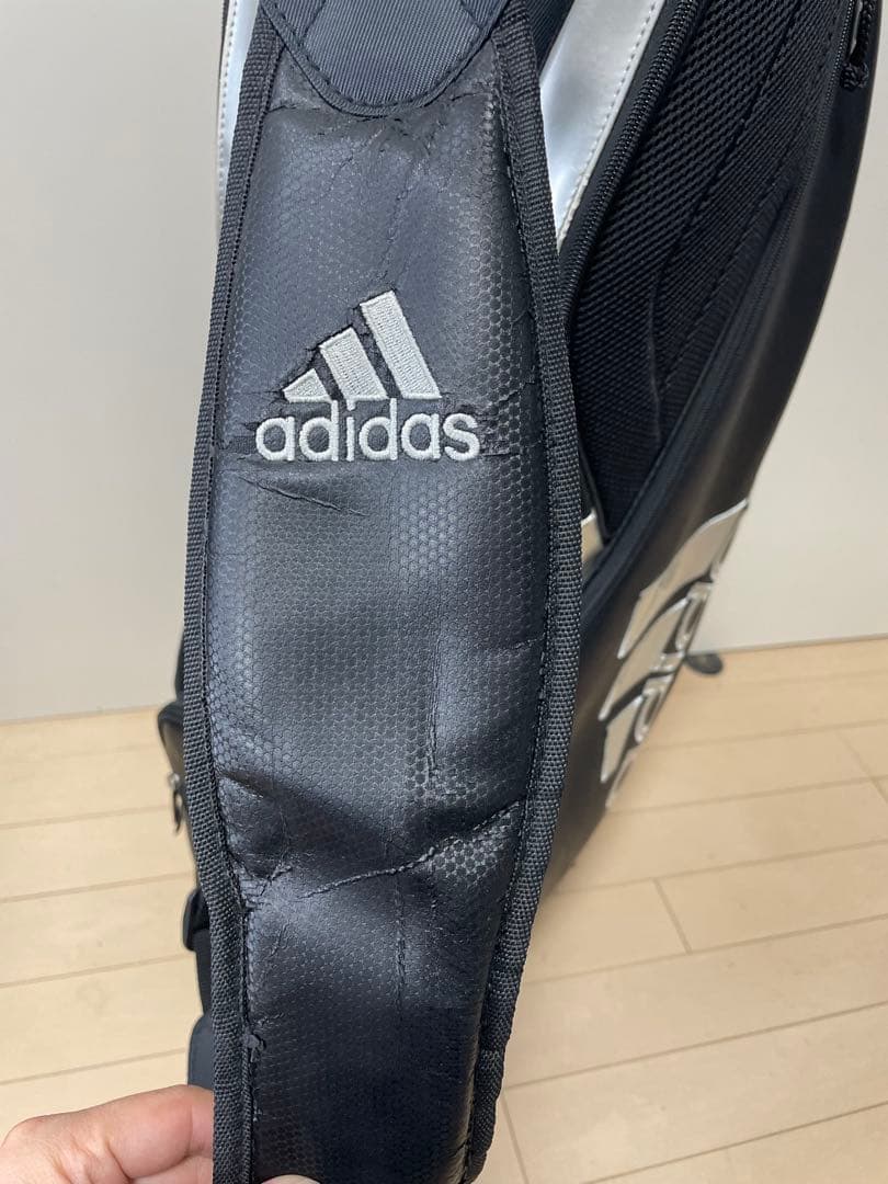 【送料込】adidas メンズ キャディバッグ ゴルフ　ゴルフバック