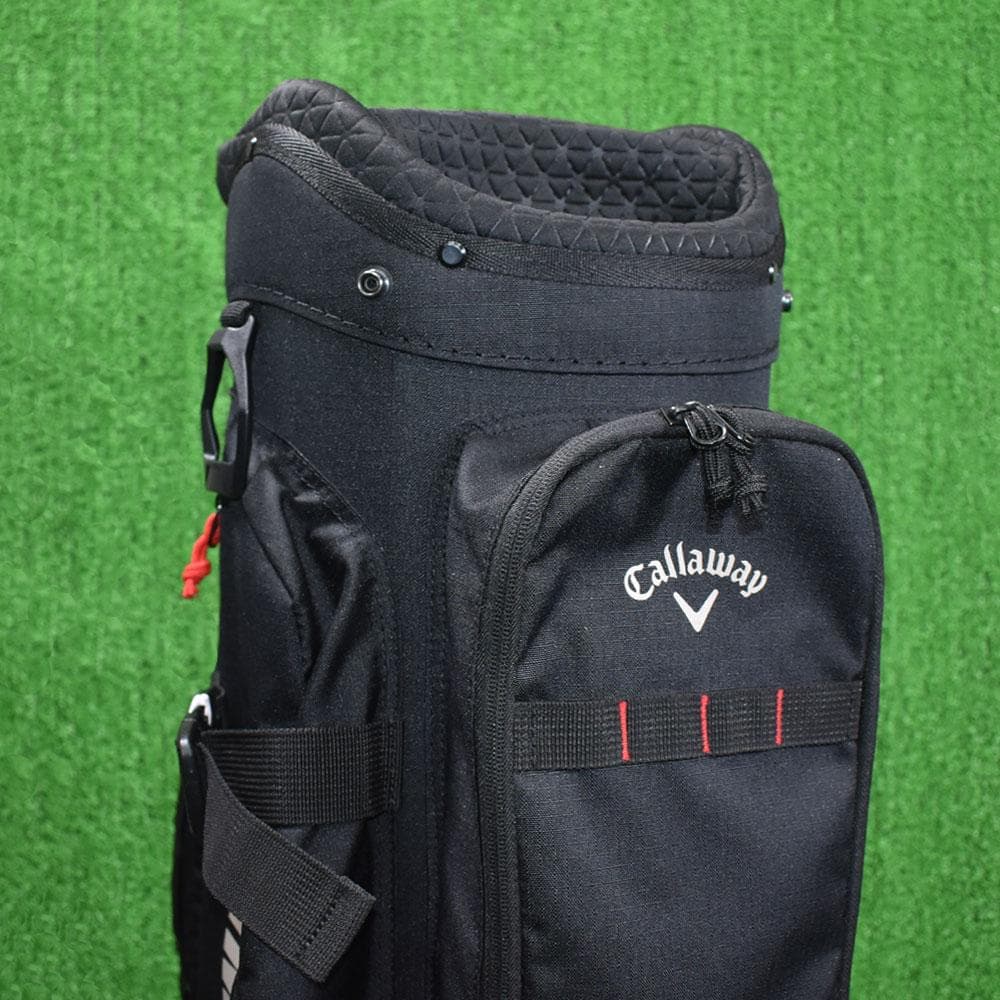 Callaway/キャロウェイ ゴルフ スリムキャディバッグ8.5型【黒】美品！