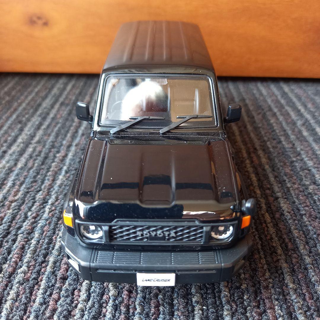 トヨタ ランドクルーザー ブラック ミニカー