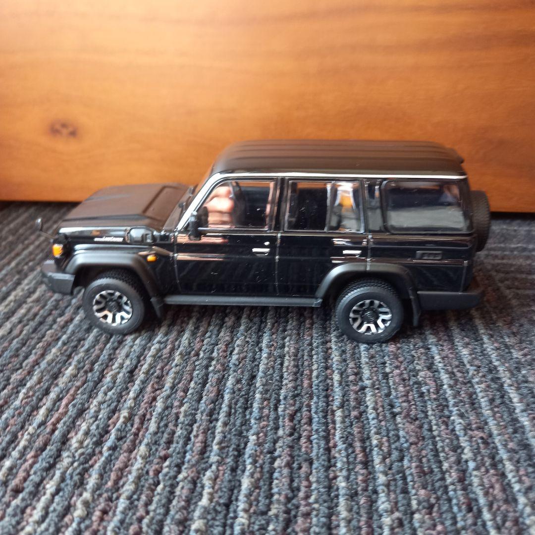 トヨタ ランドクルーザー ブラック ミニカー