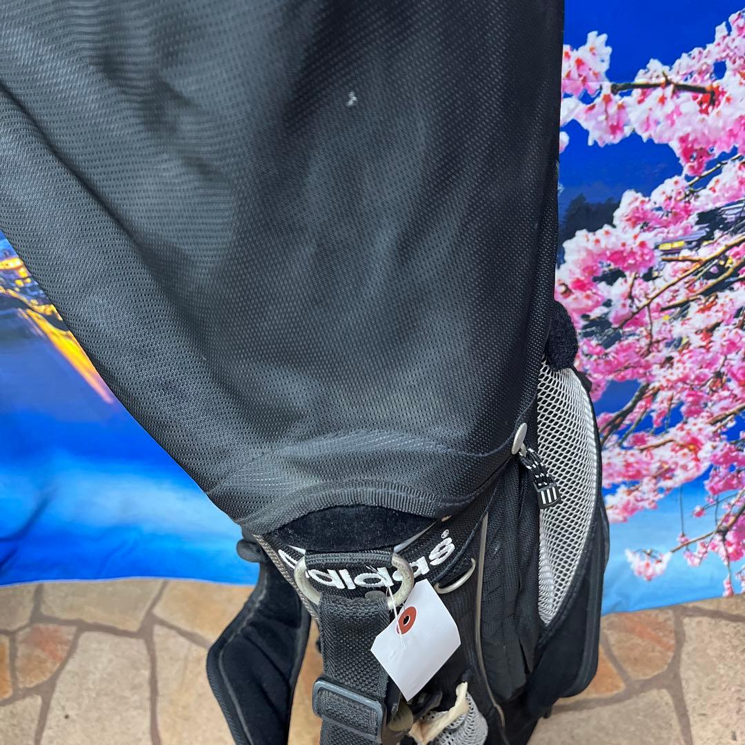 寶BY-1267 adidas キャディバッグ 重量約3.0kg スタンド式