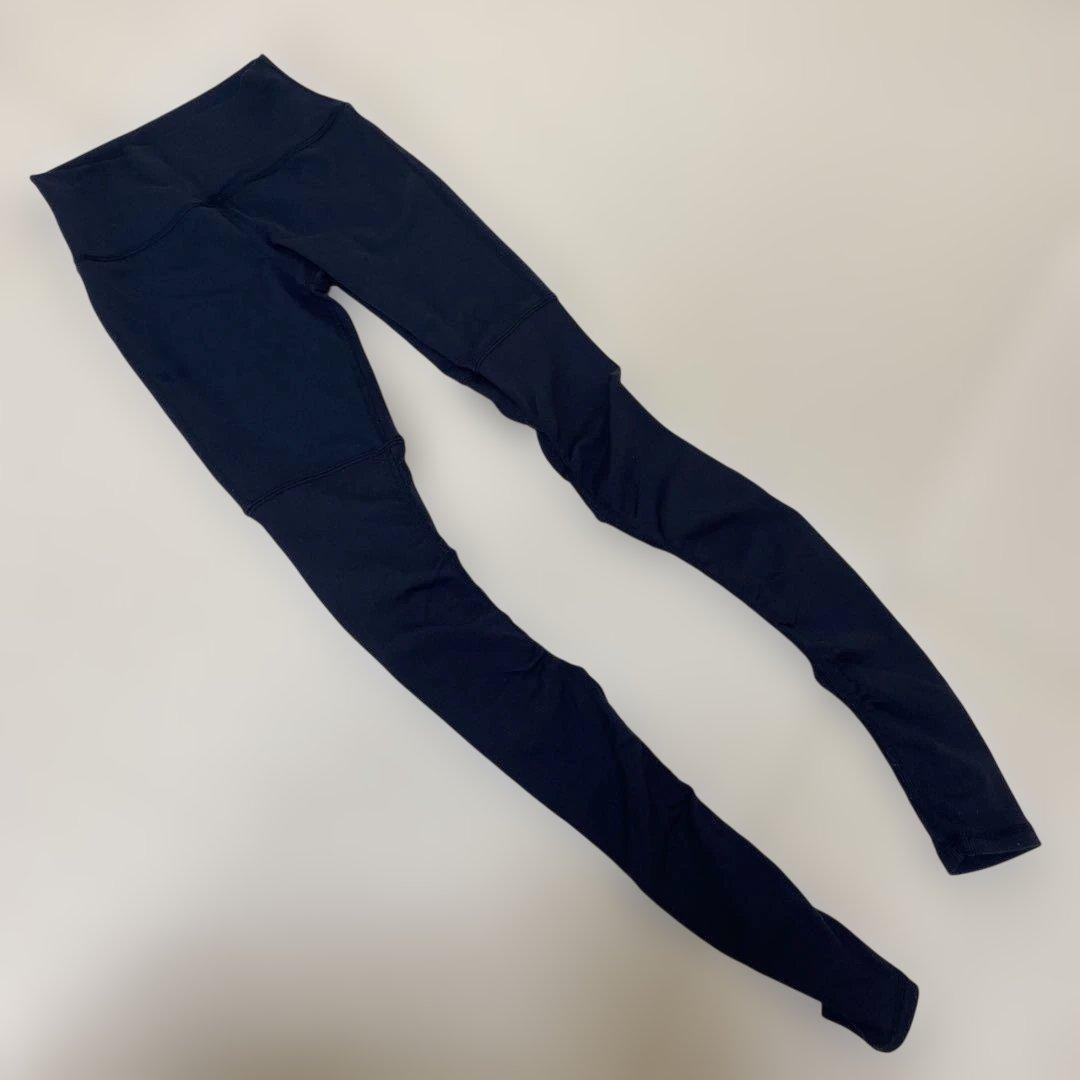 【美品】alo ブラック レギンス　Sサイズ