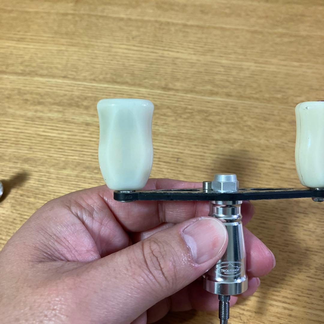 レア　ZPI シマノ用　ダブルハンドル　ボーンノブ　ゴメクサス　スタンド