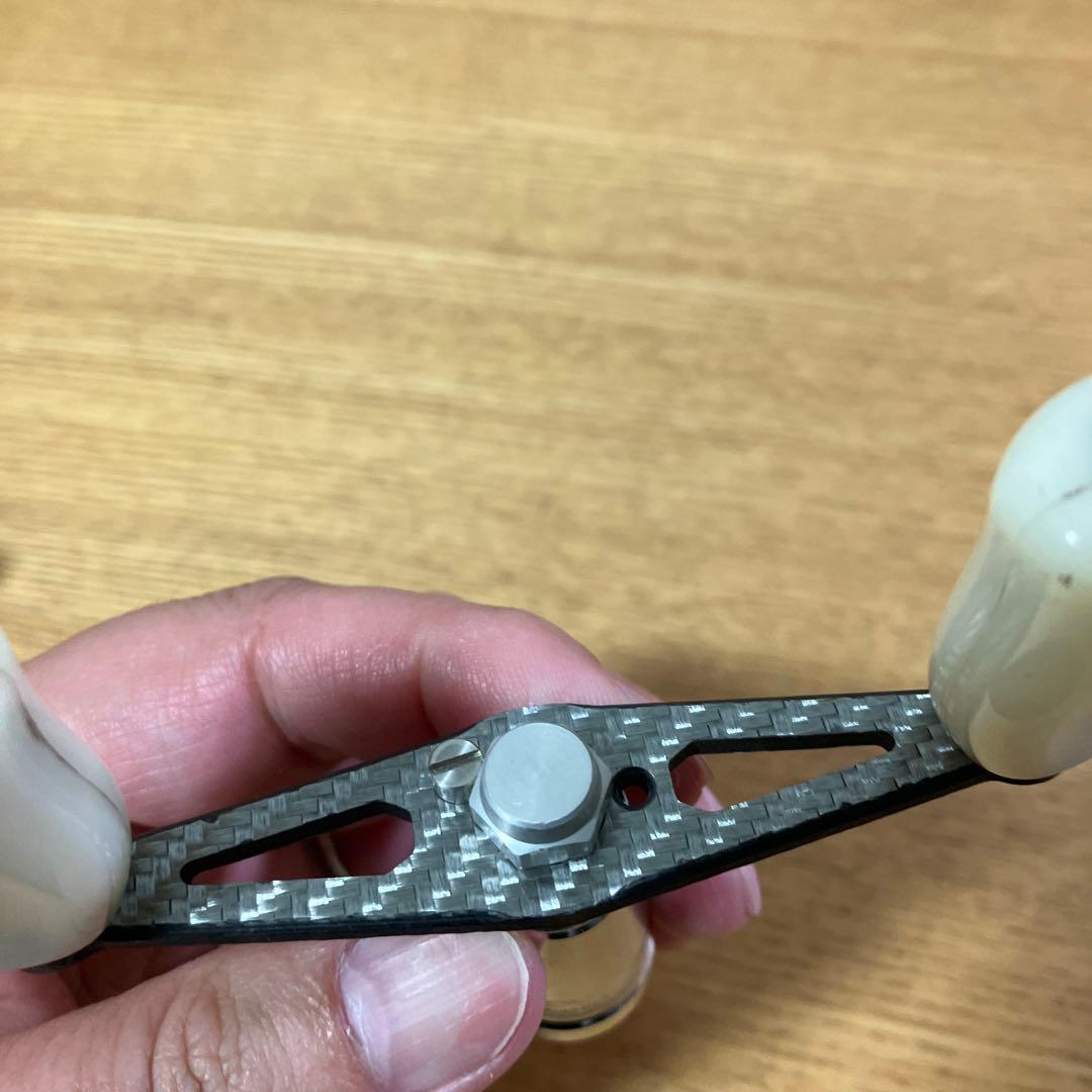 レア　ZPI シマノ用　ダブルハンドル　ボーンノブ　ゴメクサス　スタンド