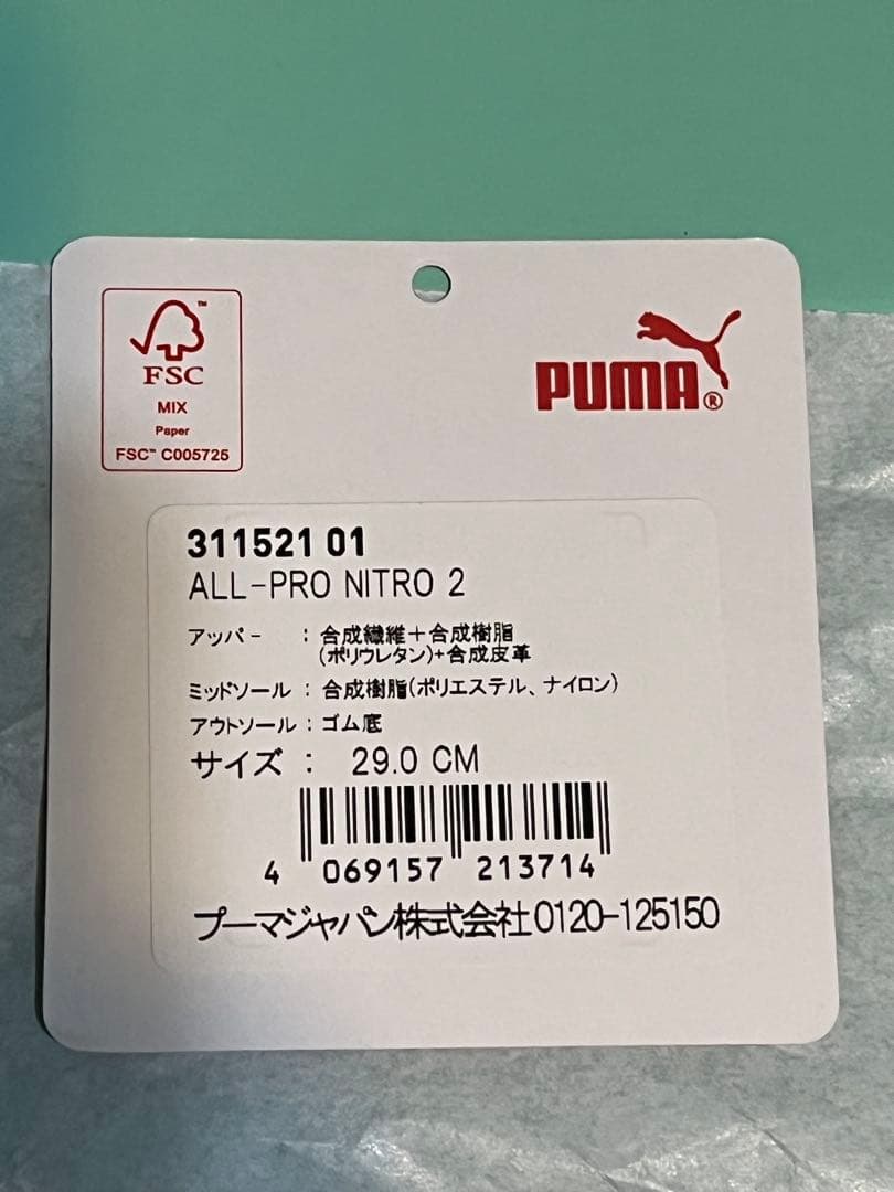 Puma バスケットボールシューズ29cm