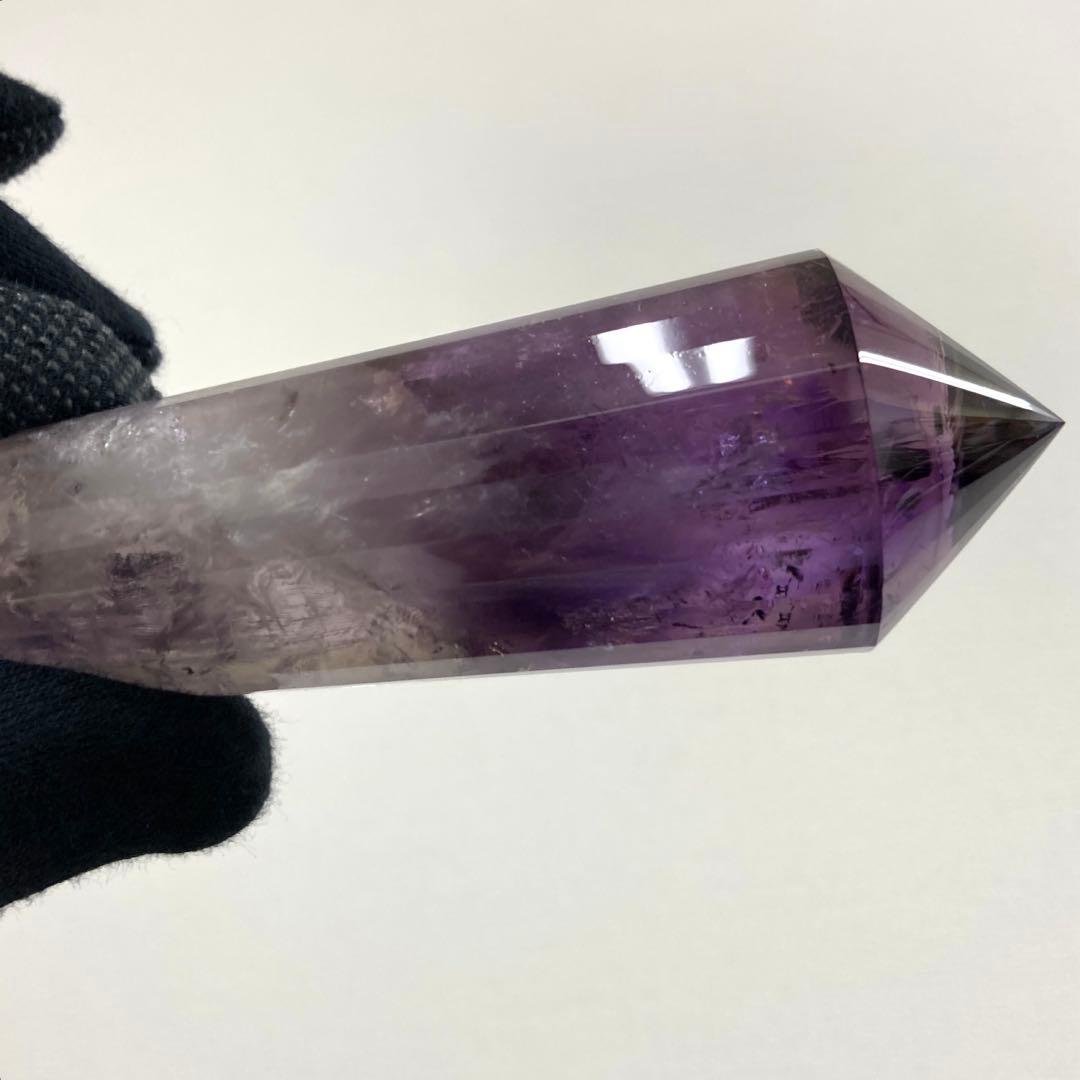天然石　アメジスト フォーゲル　約15.5cm