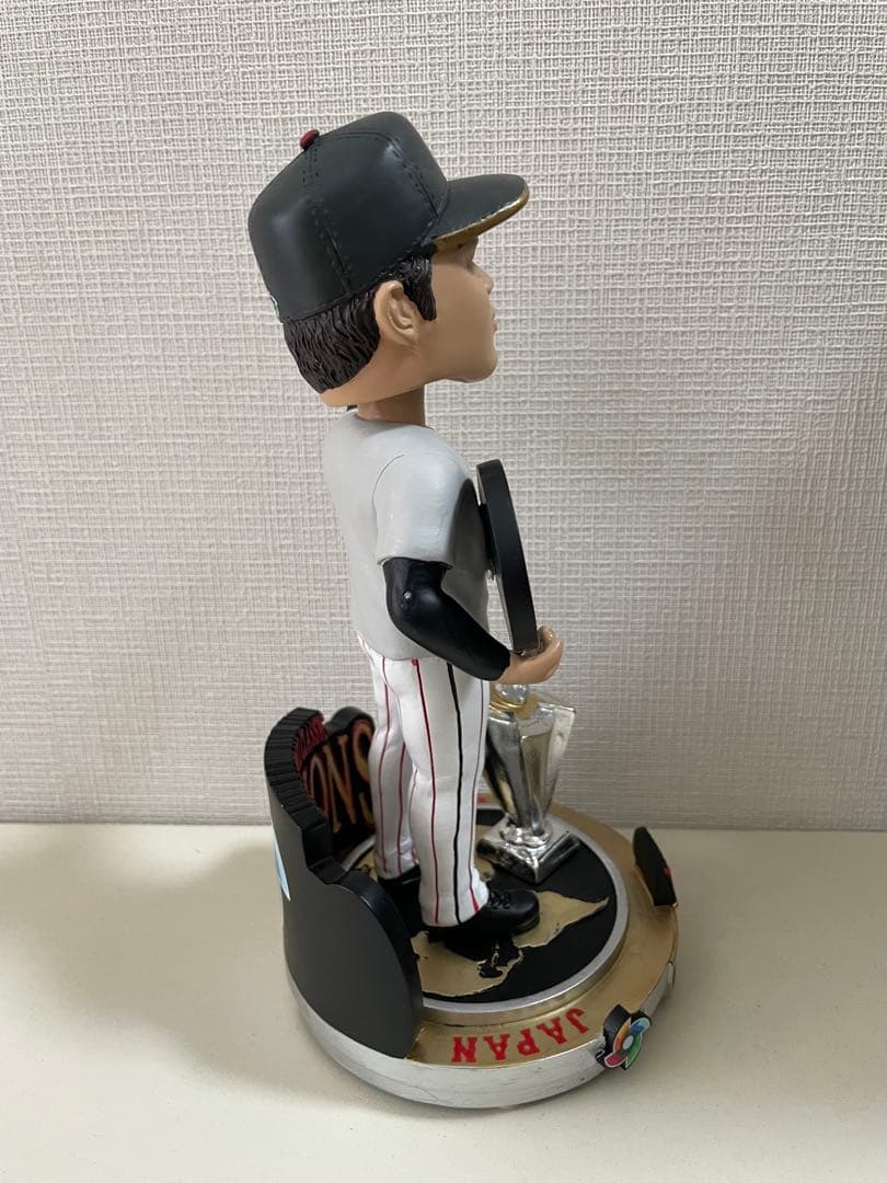 大谷翔平【123個限定】ボブルヘッド　WBC 優勝トロフィー MVP盾