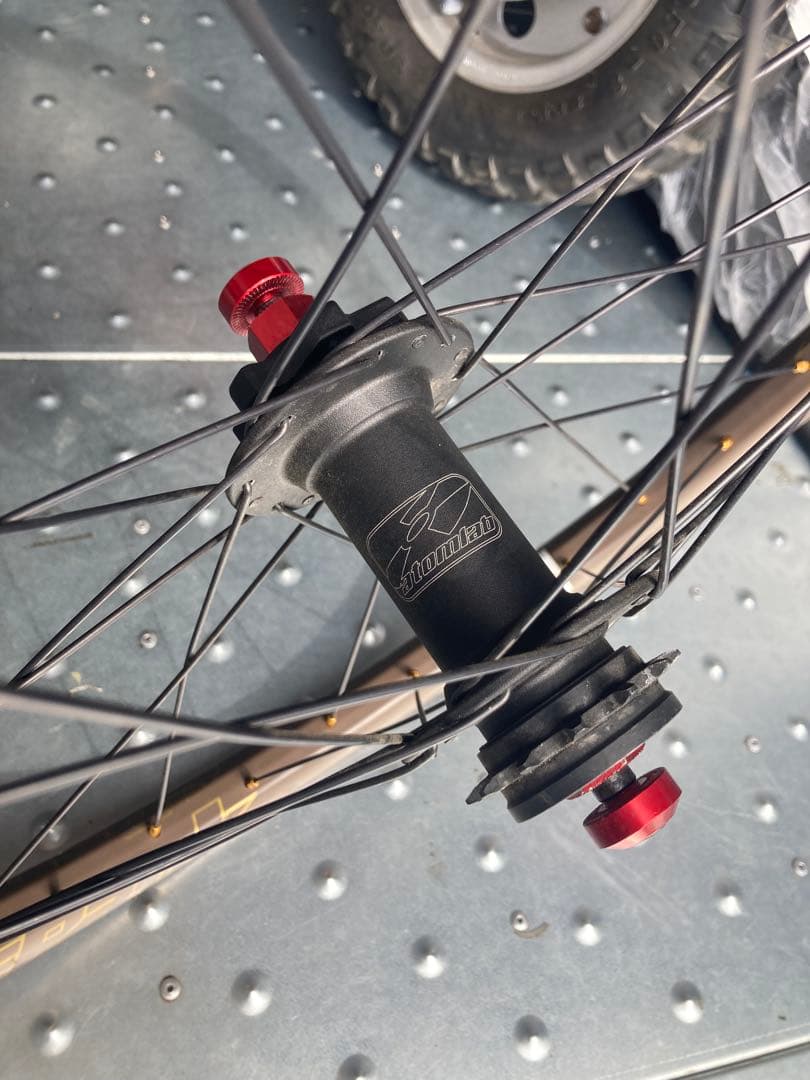 希少 24インチ MTBホイール 前後セット SPANK Atomlab SS