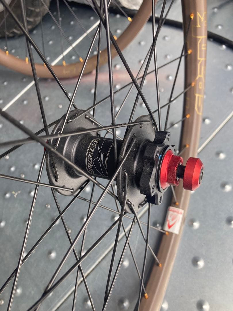 希少 24インチ MTBホイール 前後セット SPANK Atomlab SS