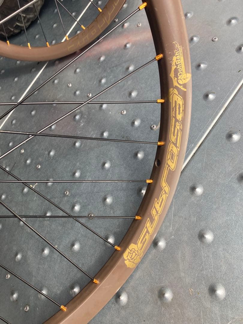 希少 24インチ MTBホイール 前後セット SPANK Atomlab SS
