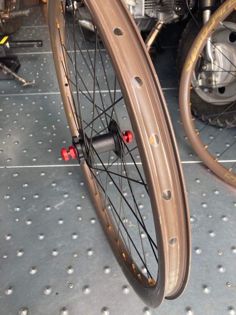 希少 24インチ MTBホイール 前後セット SPANK Atomlab SS