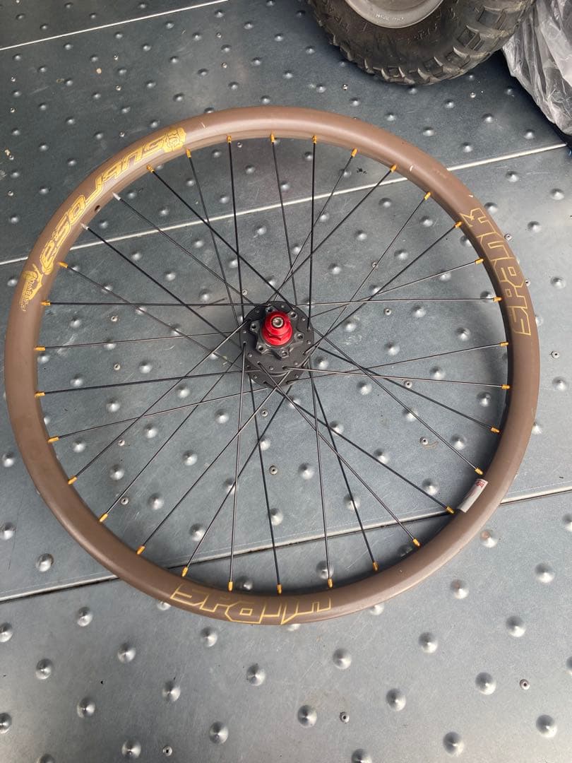 希少 24インチ MTBホイール 前後セット SPANK Atomlab SS