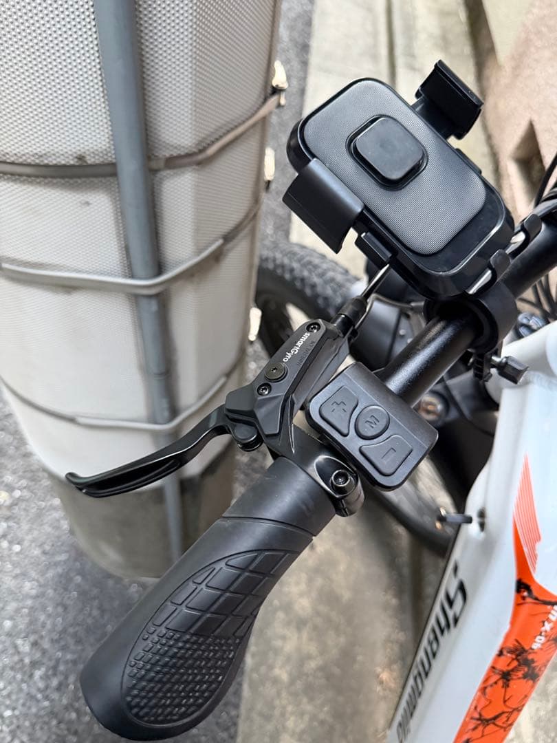 電動アシスト自転車 ホワイト ファットバイク