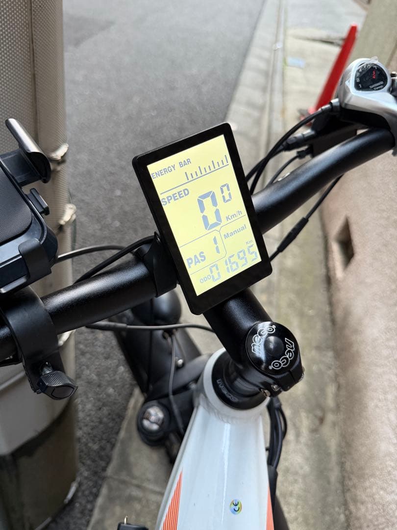 電動アシスト自転車 ホワイト ファットバイク