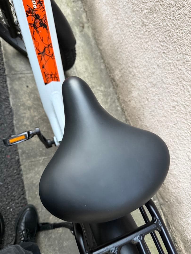電動アシスト自転車 ホワイト ファットバイク