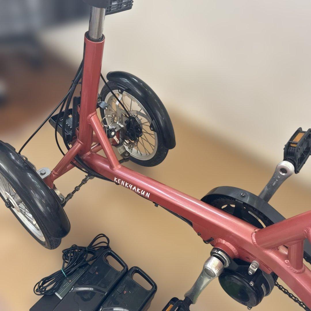 引取限定けんきゃくん 電動アシスト 4輪自転車