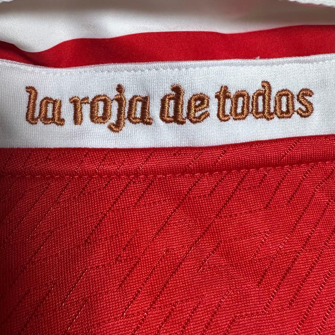 【Used】サッカーユニフォームPumaチリ代表 10/11 sanchez 7