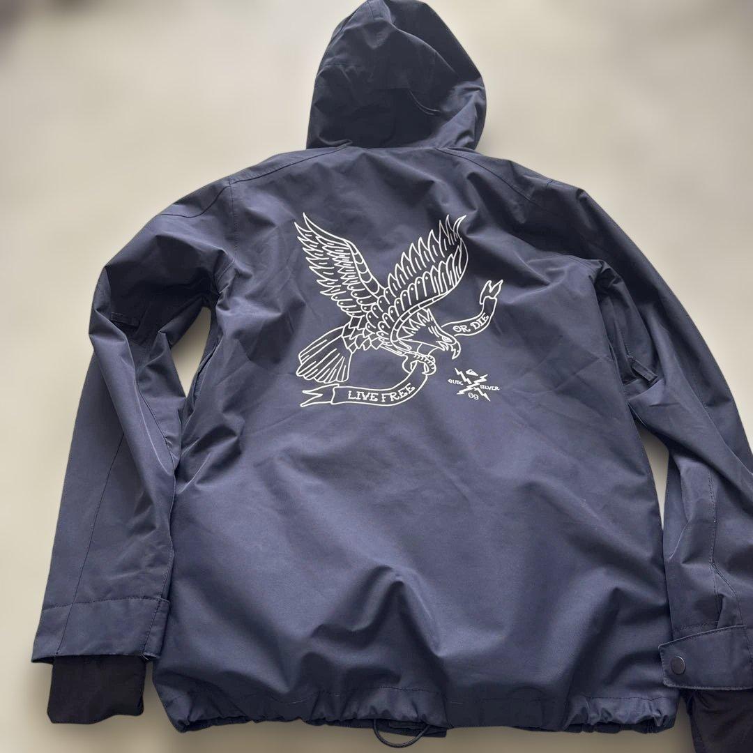 Quiksilver 69 ネイビー ジャケット