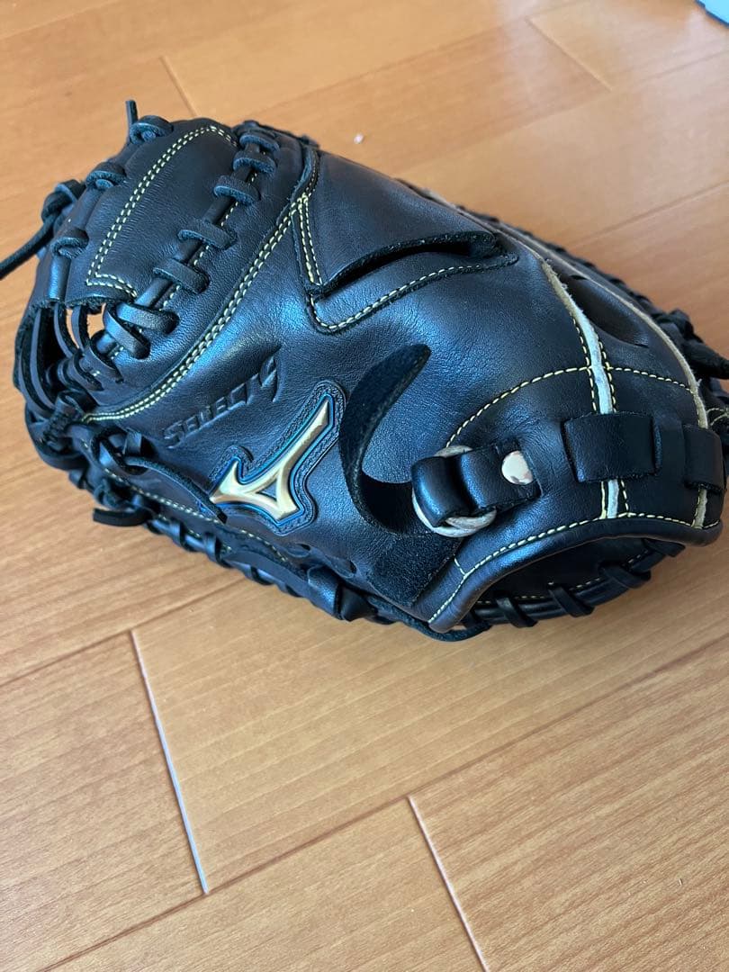 Mizuno 軟式グローブ 黒（左利き用）