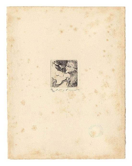 池田満寿夫 銅版画 サロメ