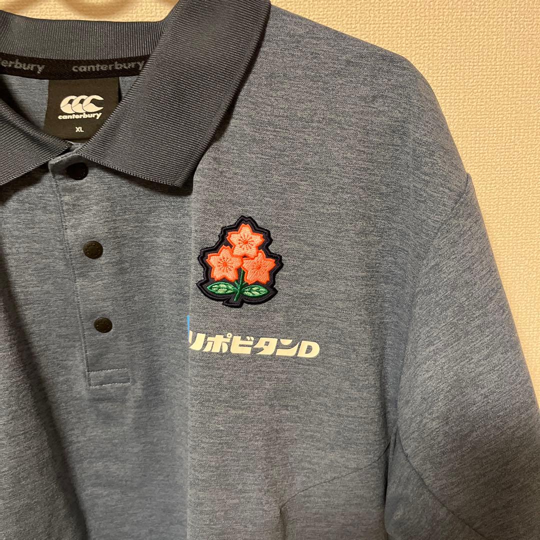 canterbury R+ ポロシャツ XL ダークブルー