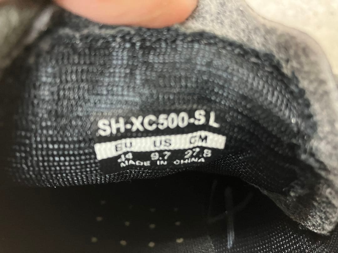 中古　Shimano サイクリングシューズ　SH-XC500 27.8cm