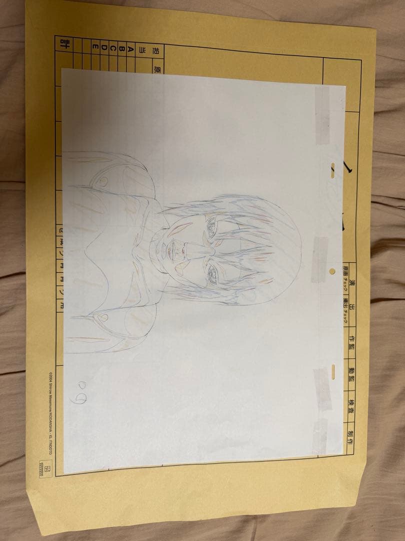 【超美品】攻殻機動隊展　原画　草薙素子　セル画