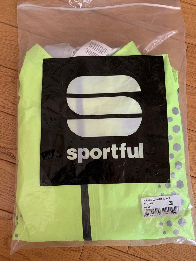SPORTFUL HOTPACK　ハイビズ・ノーレイン・ジャケット　メンズM